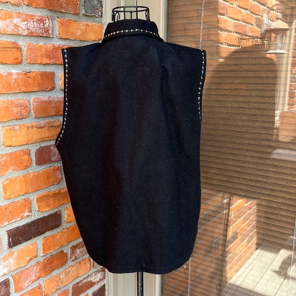 🍁Vintage Paul Harris Design Embroidered Fall/Harvest Themed Vest Size L EUC 🍁 - Picture 4 of 15